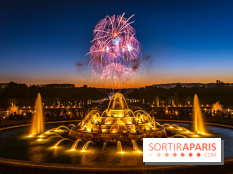 14 juillet : feu d'artifice au Château de Versailles, Fête Nationale 2026 aux Grandes Eaux Nocturnes