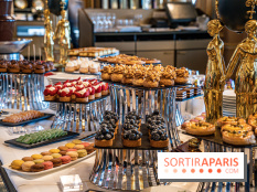 Brunch du Nouvel An 2023 au restaurant à Paris, ce 1er janvier 2023