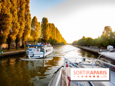 Croisière sur le canal de l'Ourcq