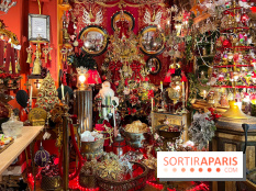 La Maison du Roy, la boutique - royaume des décorations de Noël sur les Grands Boulevards, à Paris