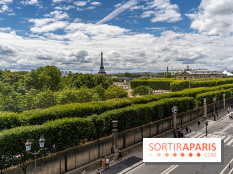 visuel Paris visuel  -  Rue de Rivoli - jardin des Tuileries 
