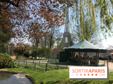 Visuel Paris Tour Eiffel, printemps