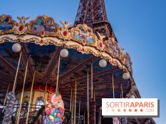 Visuel Paris Tour Eiffel manège enfants