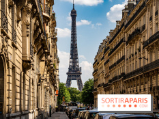 Visuel Paris Tour Eiffel rue