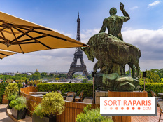 visuel Paris visuel  - Tour Eiffel - terrasse - café