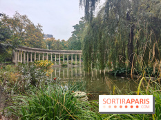 Visuels Parc Monceau à Paris 8e arrondissement  - automne