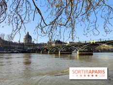 Visuel actualités - Crue Seine Pont des Arts