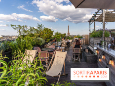 La terrasse en Rooftop du Brach, le bar perché dans un jardin potager -  A7C7698
