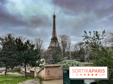 Visuels Paris - Tour Eiffel - mauvais temps - météo