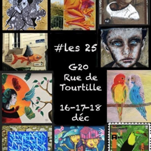 Les 25 du 104 de retour à Paris : street art et live painting à Belleville