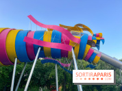 Le Jardin du Dragon, l'aire de jeux colorée au parc de la Villette