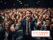 Photos d'Illustrations MidJourney : spectacles d'humour - 6