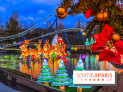 Noël au Parc Astérix 2023, sentier de lumières et patinoire