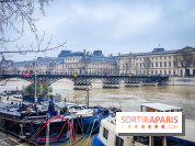 Visuel Paris 6e - Seine Pont des Arts hiver