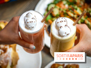 Brunch indien à Paris par Baranaan et Pingwoo - lassis rose et mangue