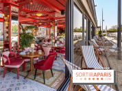 La Plage Parisienne, restaurant et terrasse en bord de Seine Quai de Javel