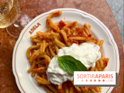 Adela - Pâtes tomates cerises et stracciatella