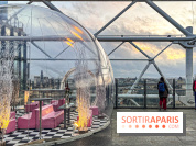 Bulle de rêves : la terrasse d'hiver du restaurant George au sommet du Centre Pompidou - IMG 5327 jpg