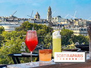 Bar Les Ombres : cocktails & tapas sur le rooftop du Musée du Quai Branly avec vue sur la tour Eiffel