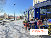 Moncœur Belleville - Terrasse vue Paris