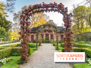 Le Parc de Bagatelle au printemps, cerisier, tulipes et jonquilles - photos