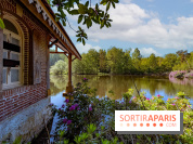 La réserve Naturelle des Etangs de Bonnelles, son pont kiosque, temple de l'amour et ses trésors