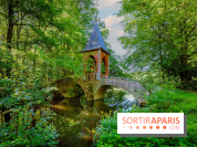 La réserve Naturelle des Etangs de Bonnelles, son pont kiosque, temple de l'amour et ses trésors