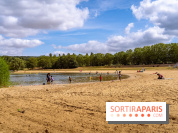 Île de loisirs du Val de Seine dans les Yvelines, plage, baignade et activités - photos