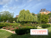Le square Séverine, grand espace vert du 20e arrondissement