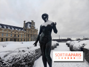 La Neige à Paris - Jardin des Tuileries