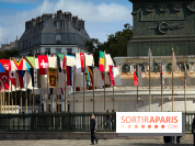 Une œuvre textile monumentale autour de la Colonne de Juillet à Bastille pour la Paris Design Week 2026