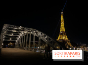 Visuel Paris Tour Eiffel pont nuit