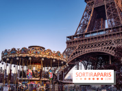 Visuel Paris Tour Eiffel manège enfants