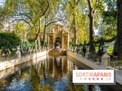 visuel Paris visuel - jardin du Luxembourg - automne - fontaine médicis
