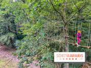 Accrocamp Poissy, le nouvel accrobranche au parc du château de Villiers