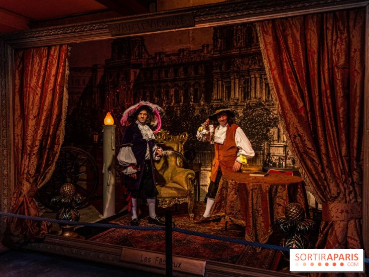 Noël à Vaux-le-Vicomte 2022, les 400 ans de la naissance de Molière - Musée des équipages - l'entrée des artistes