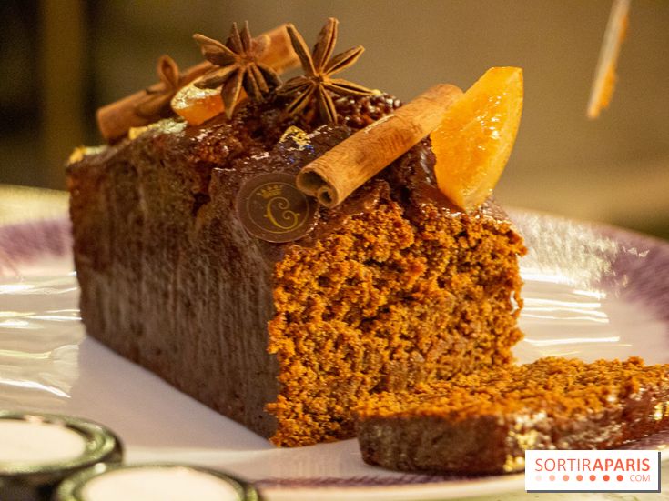 Tea Time de Noël 2022 à l'Hotel de Crillon pain d'épices