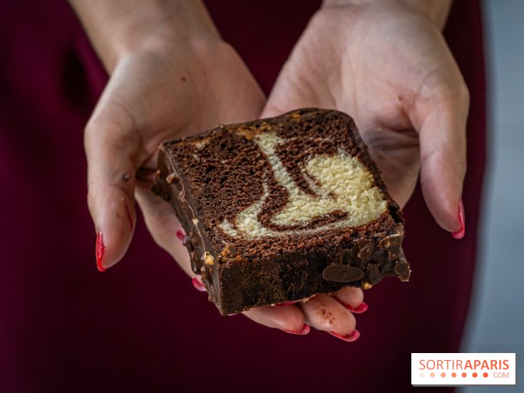 Bopain, la nouvelle boulangeries aux viennoiseries de folie - cake marbré