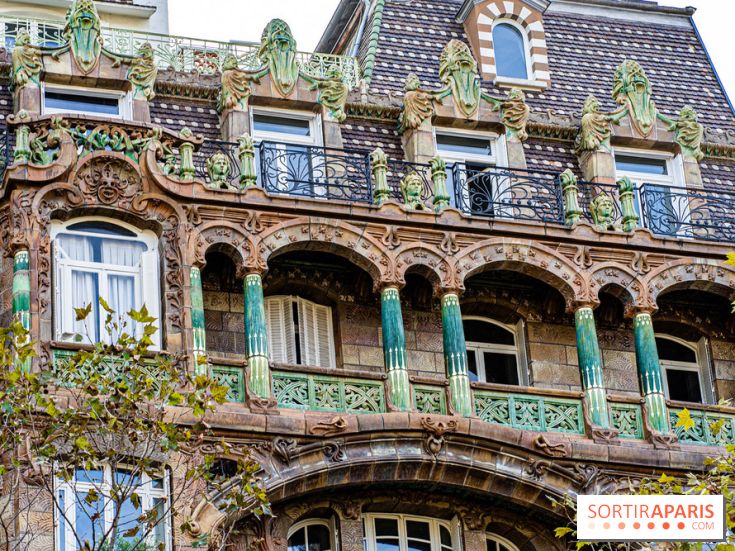 L’immeuble Lavirotte avenue Rapp à Paris, Art Nouveau  -  A7C2129