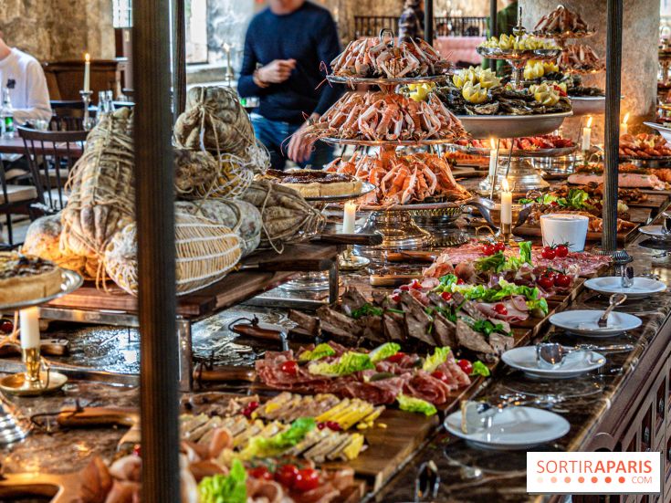 Le brunch du Réfectoire des Moines à l'Abbaye des Vaux de Cernay -  A7C7017