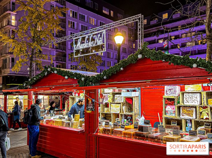 Le Marché de Noël de Boulogne Billancourt (92) : carrousel, vin chaud, illuminations - image00065
