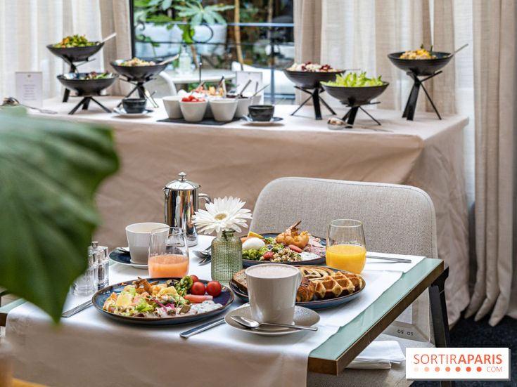 Le brunch à volonté des Jardins du Faubourg par Davide Pecorella