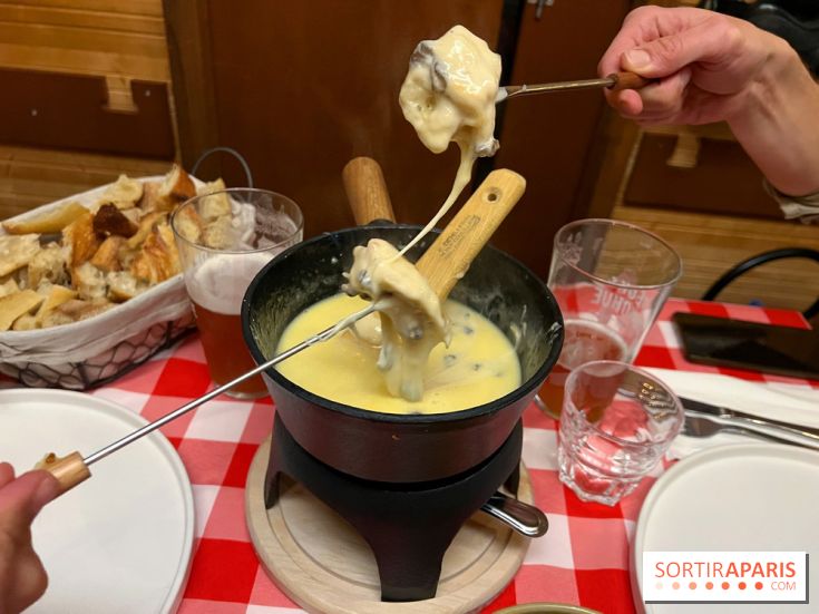 Fondue sur la terrasse d'hiver du Grand Quartier - 821927D1 5510 43E2 9FF3 758A23C4BD9D