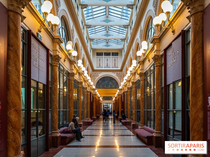 La Galerie Colbert, le passage parisien, voisin de la Galerie Vivienne