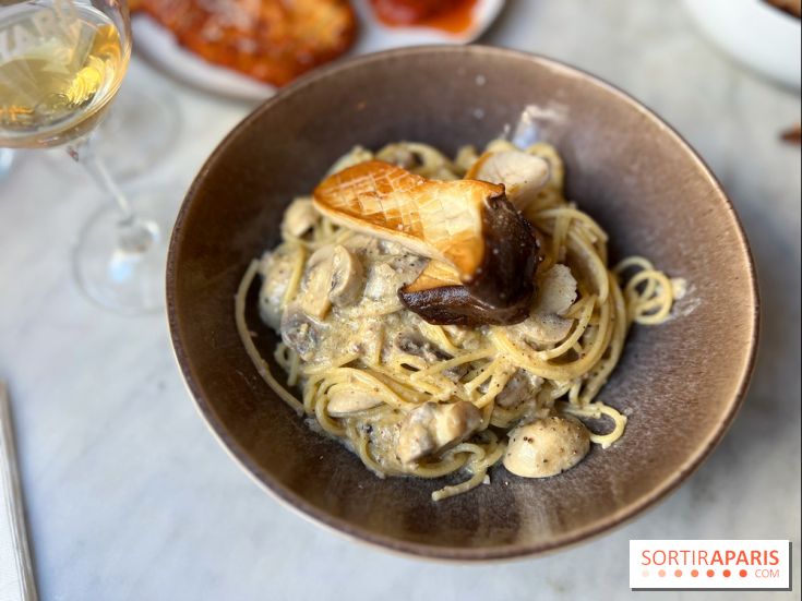 Yard - Spaghetti aux champignons