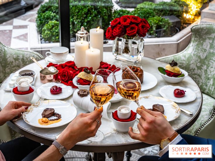 Tea Time de Saint-Valentin du Four Seasons George V Paris 2024 -  A7C5860