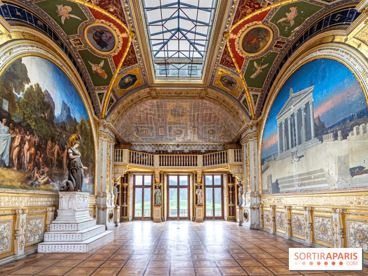 Château de Dampierre, découvrez ses espaces en visite guidée -  A7C8664