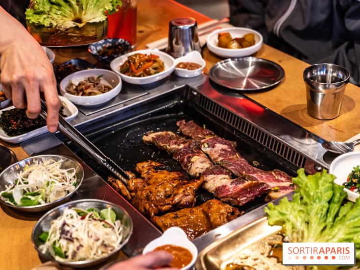 Hwaro Grill, le barbecue Coréen Paris 15e -  grillades