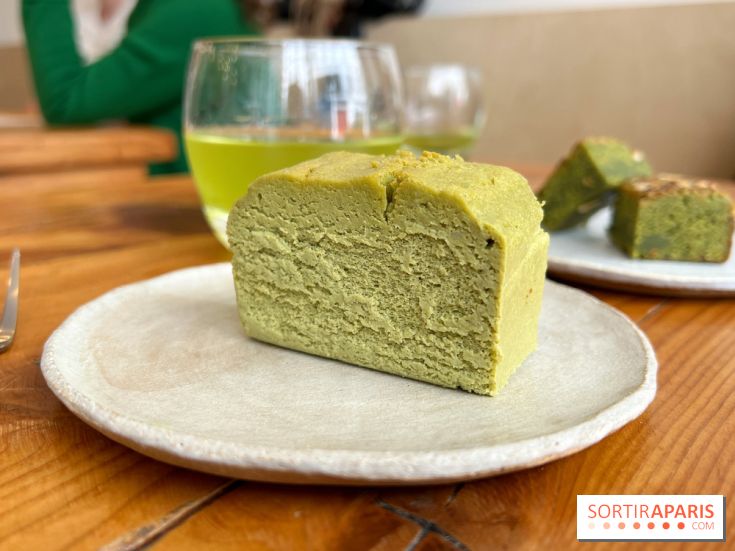 Restaurant Iné - Cheesecake matcha