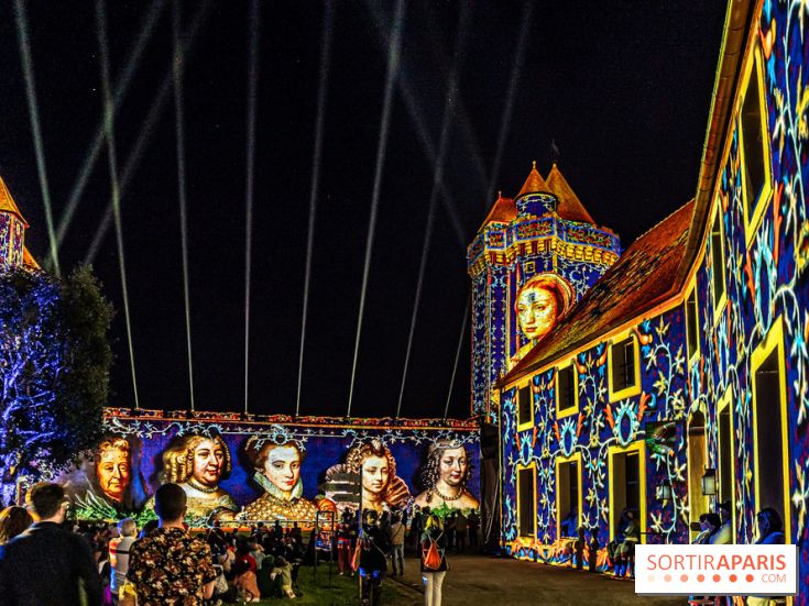 Lumières de Blandy : l'héritage des vicomtes, le spectacle sons et lumières